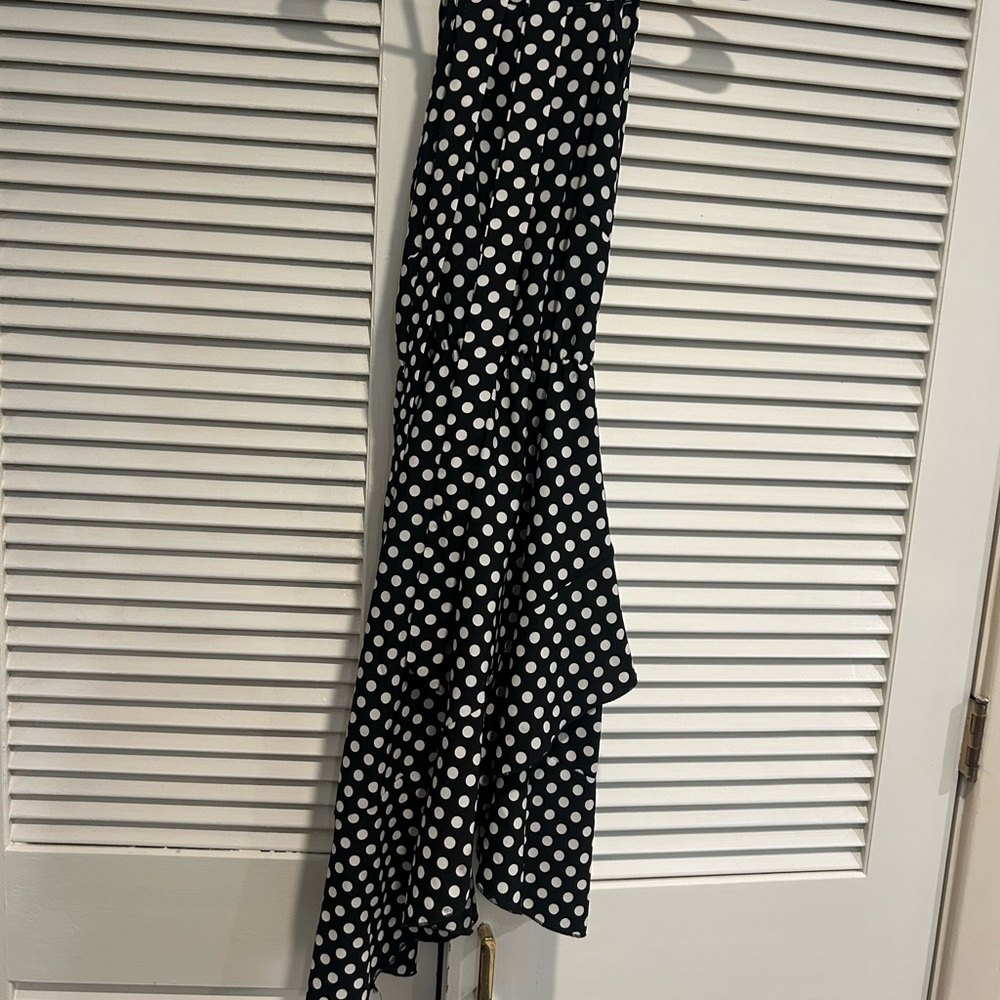 Black and White Polka Dot Dress